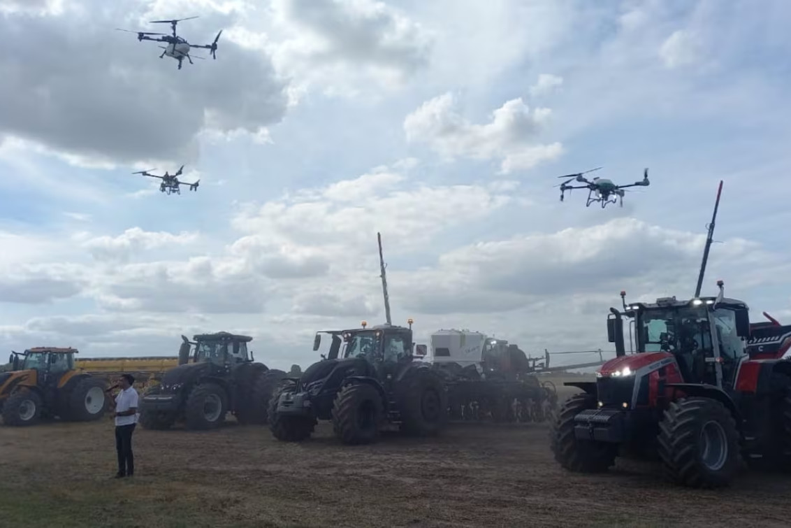 Los drones revolucionan el campo y prometen transformar la producción de alimentos