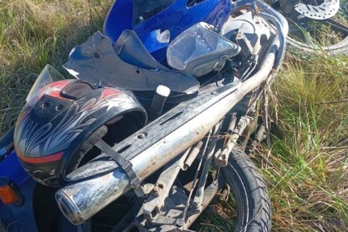 RUTA 72: Se accidentó un motociclista 