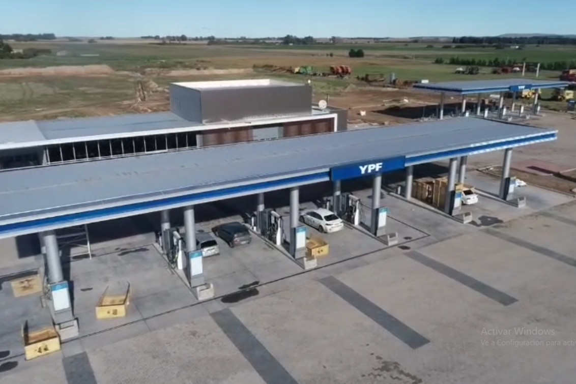  LA NUEVA ESTACIÓN YPF EN CORONEL PRINGLES ABRIRÍA SUS PUERTAS EN JUNIO