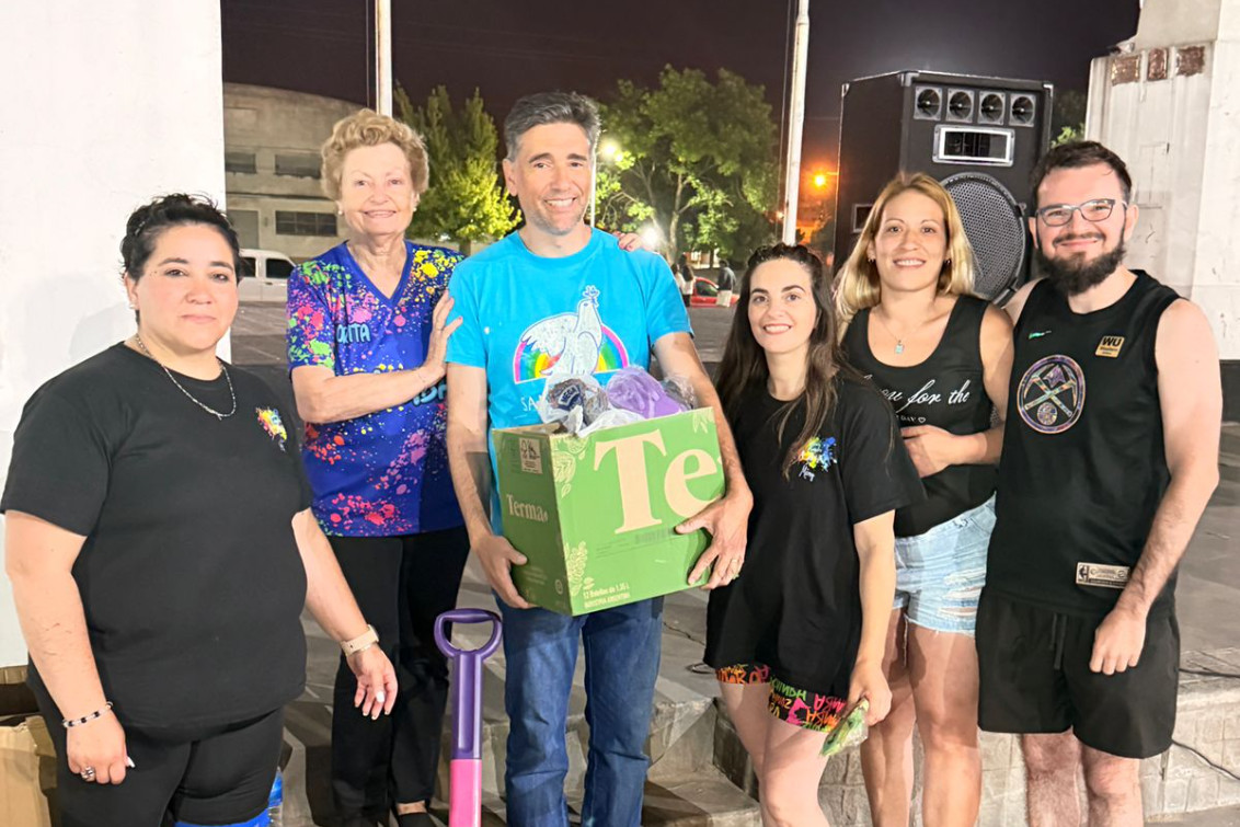  Master solidaria: Ritmos, folclore y donaciones en la Plaza San Martín