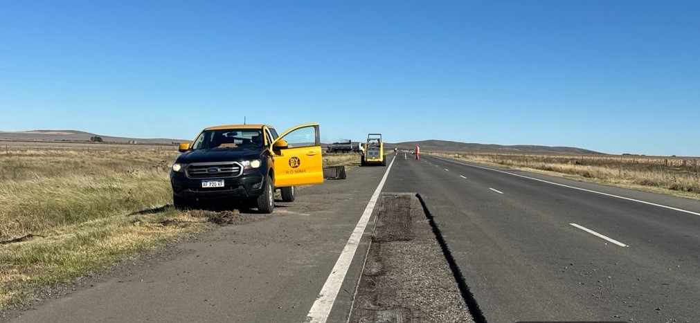 Máxima precaución: avanzan las tareas de reparación en la ruta 51 y se multiplican los controles