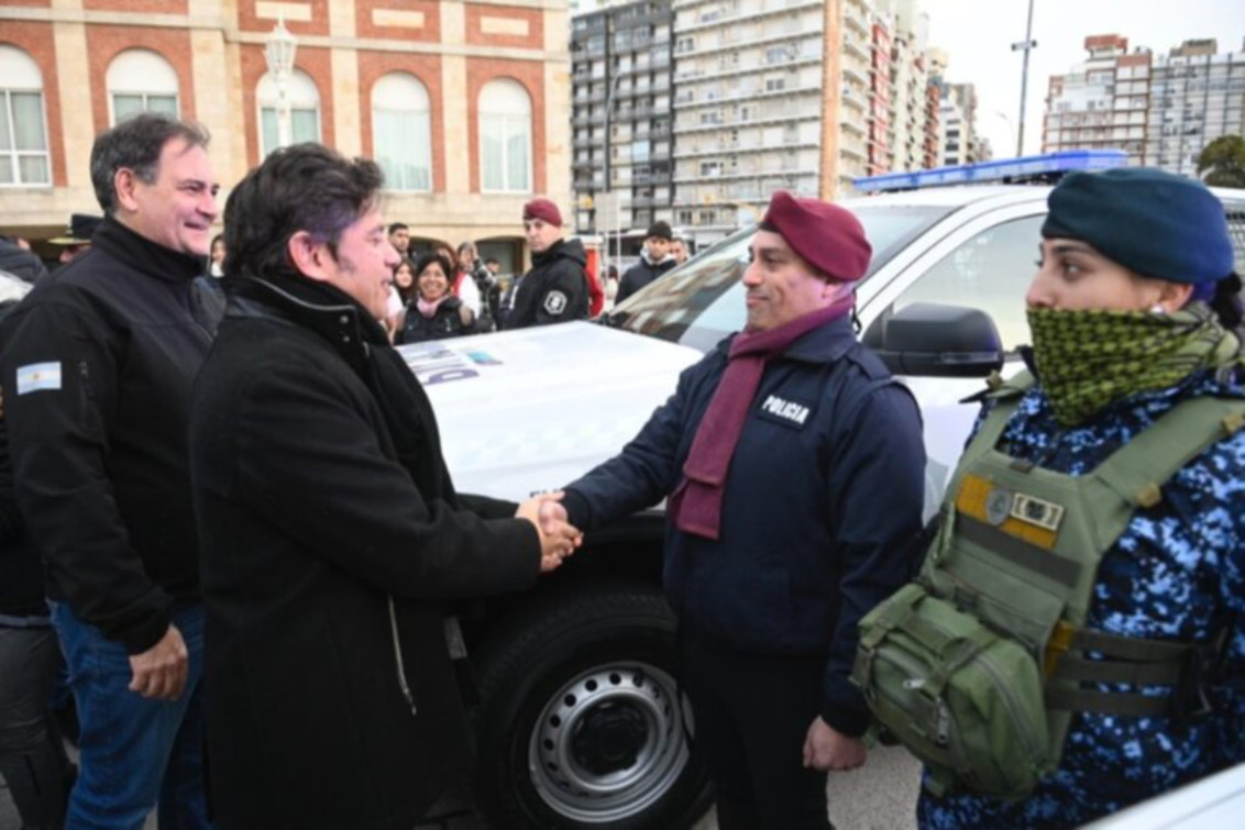  Seguridad: Provincia distribuyó 1.500 patrulleros y 700 motos