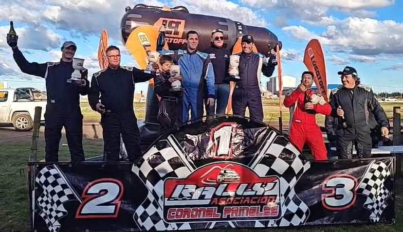 Nicolás Bastard y Nicolás Grondona se quedaron con el 58° Rally Ciudad de Coronel Pringles