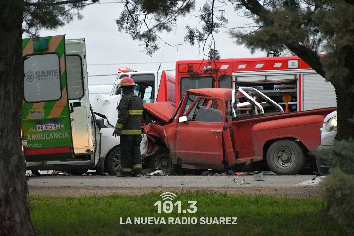 Se conoció la identidad del fallecido en un choque frontal en ruta 85