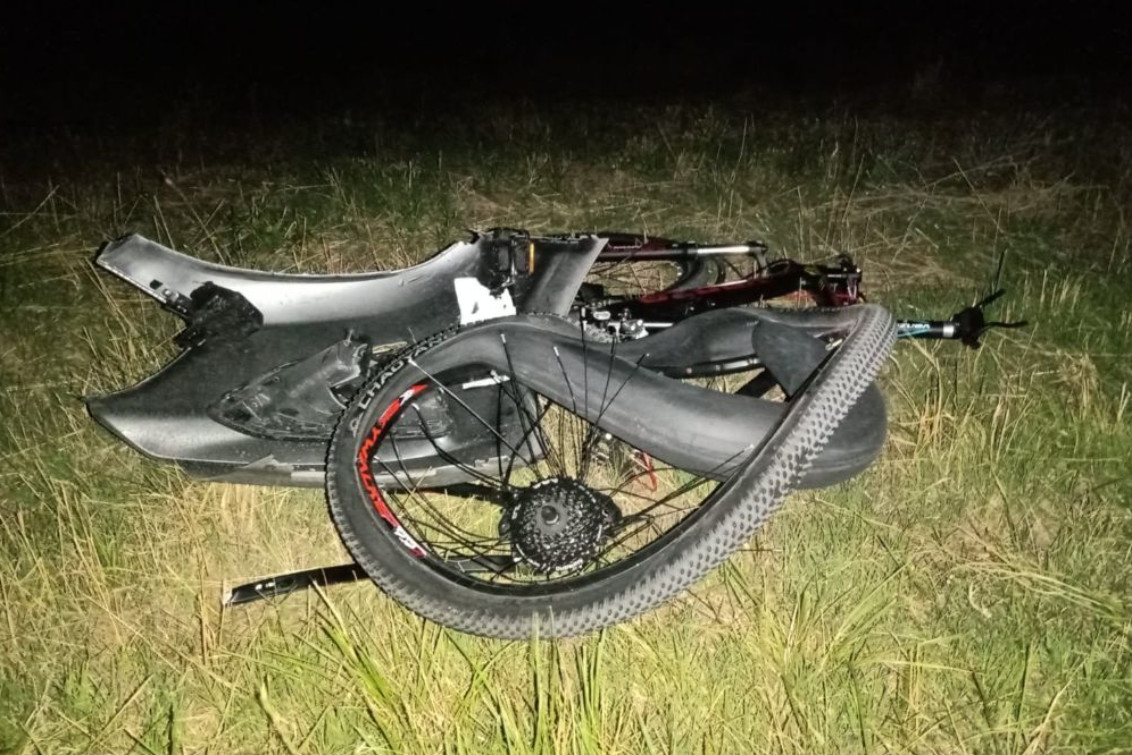 Un ciclista murió tras un choque en el camino entre Punta Alta y Bajo Hondo