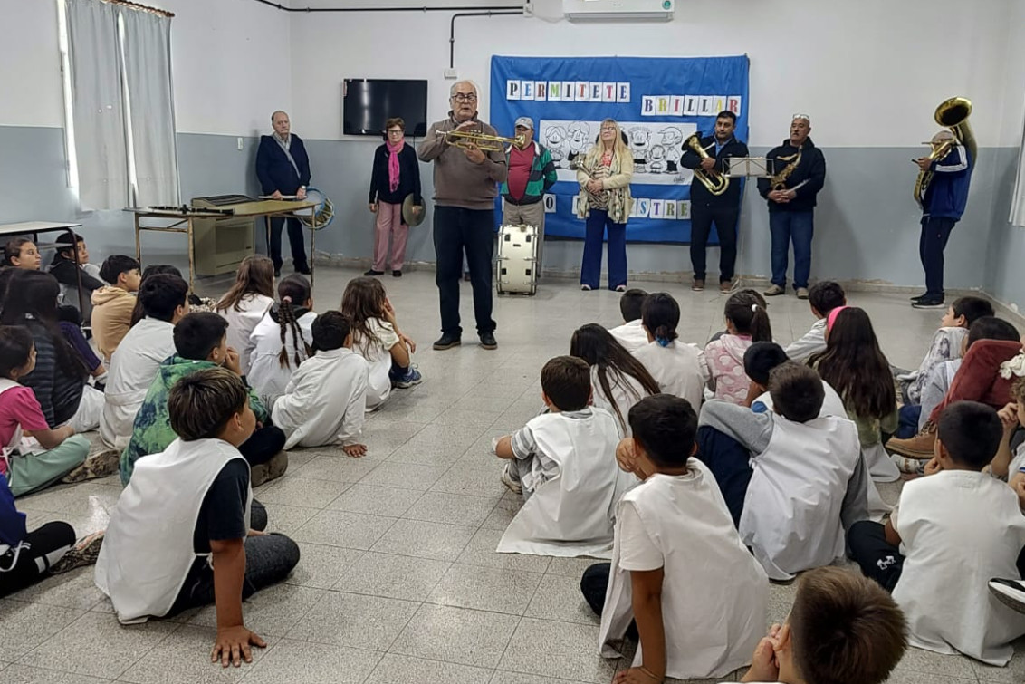 Clase abierta de la Banda Ceferino Namuncurá