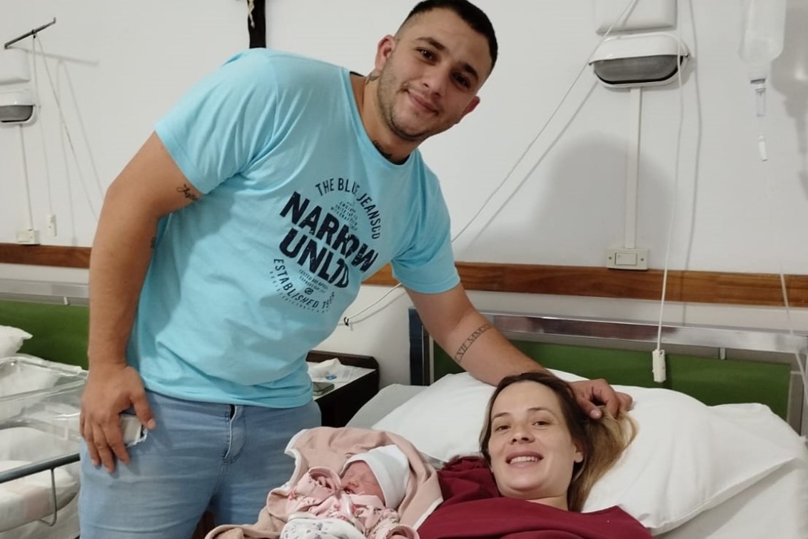  Un comienzo especial: nació Evangelina, la primera beba pringlense de 2026