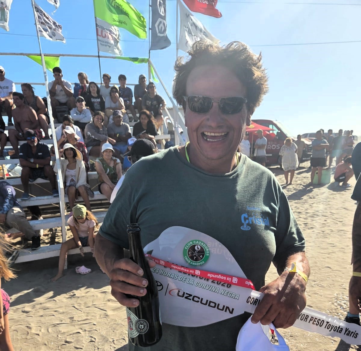 Un pringlense fue premiado en las 24 Horas de la Corvina Negra