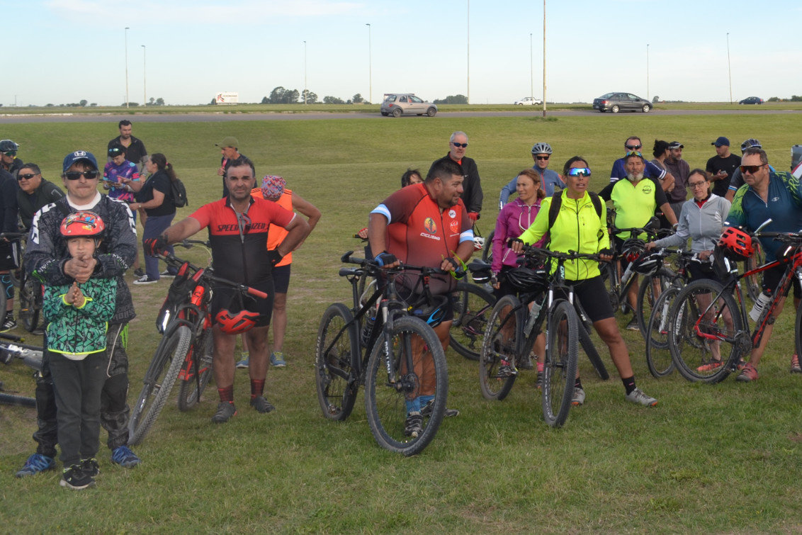  Se llevó a cabo la peregrinación ciclística en el día de la Virgen