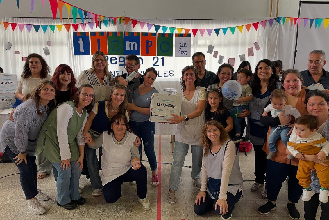  Fiesta de la Educación Especial en Pringles con la llegada de Tiempo de Leer