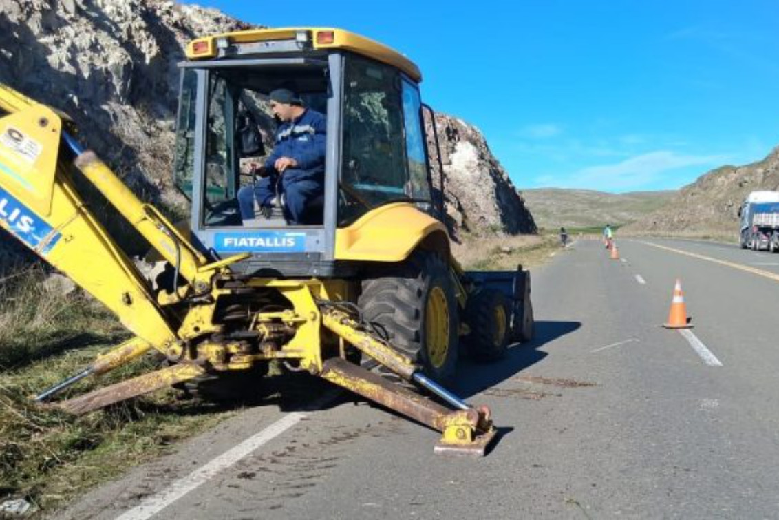 Obras en Ruta 51: Vialidad Provincial intensifica los trabajos de cara al fin de semana largo