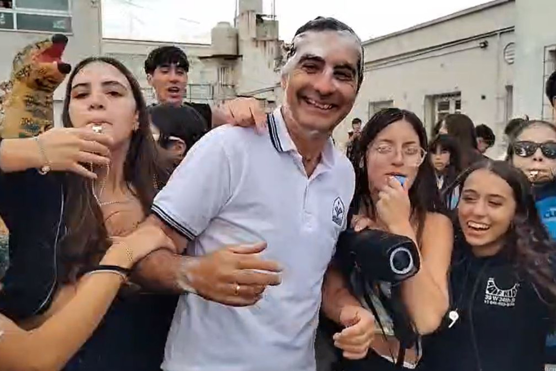  Estudiantes del Colegio Sagrado Corazón celebraron el “Último Primer Día de clases”