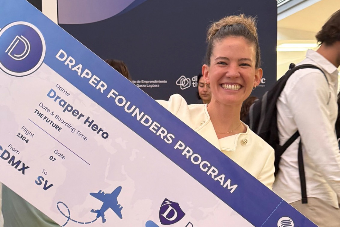 Una pringlense fue premiada en Monterrey por su proyecto innovador en longevidad