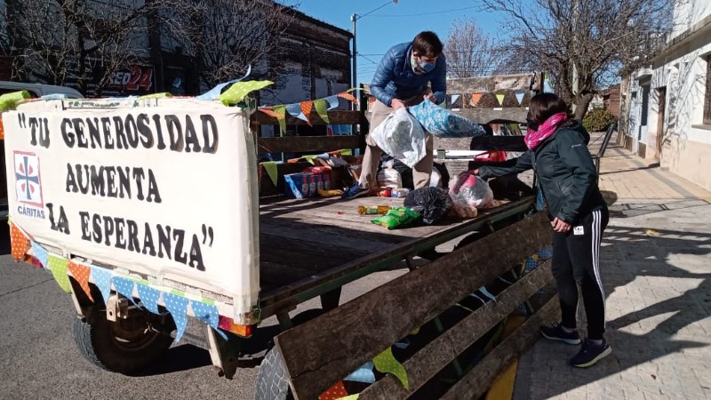   Cáritas realizará este fin de semana la tradicional colecta “Más por Menos” en Coronel Pringles