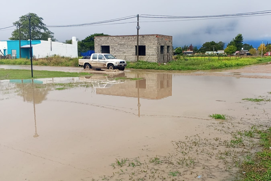  Ayer suspendieron las clases en todos los niveles por la lluvia que afectó a Coronel Pringles