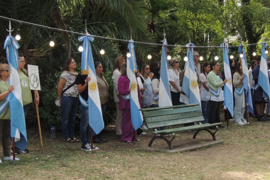 Se realizó el acto protocolar por el 136° aniversario de La Madrid