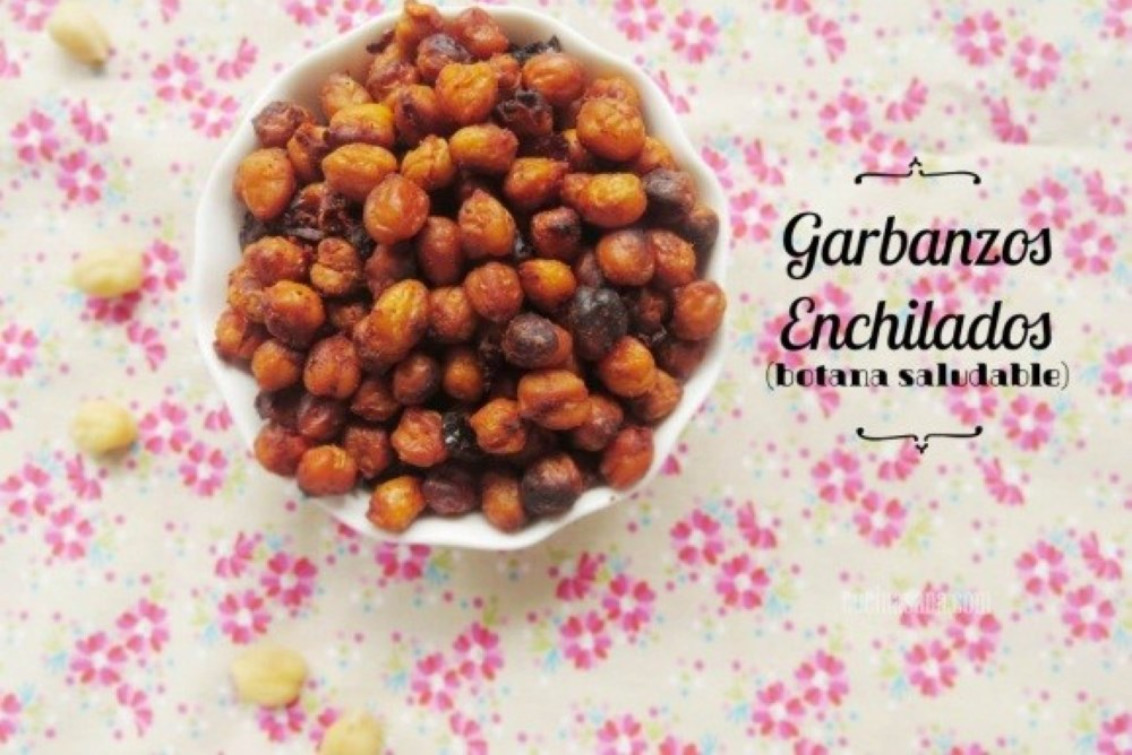Garbanzos Enchilados Snack Saludable