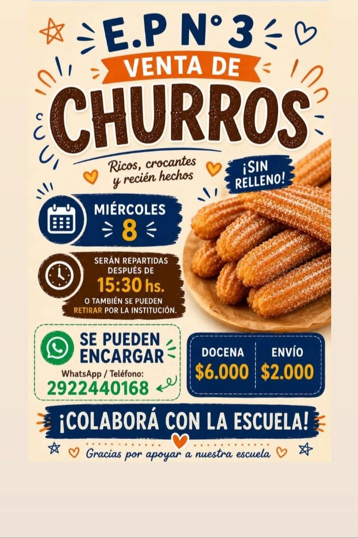 Los churros de la tres