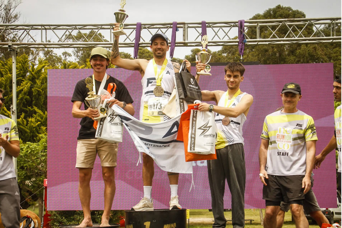 Villalba y Fernández en la cima