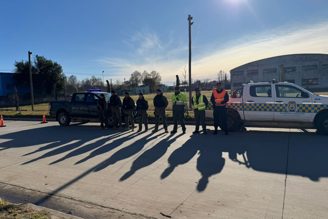  La Policía refuerza los operativos de prevención en Coronel Pringles