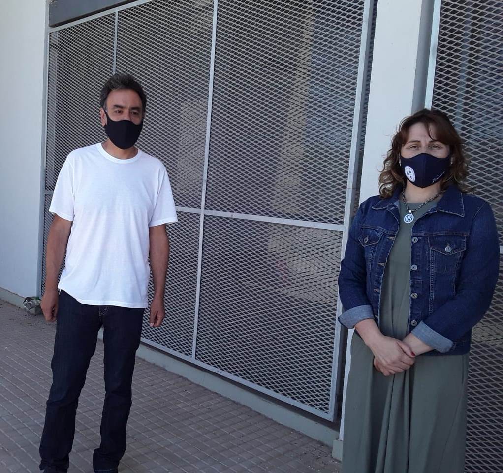  Se entregaron máscaras de protección fabricadas por la Escuela Técnica Nº 1