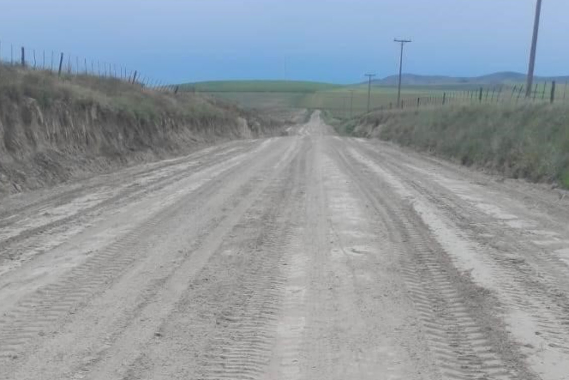  Continúan los avances de mejoras en caminos rurales del Distrito de Coronel Pringles