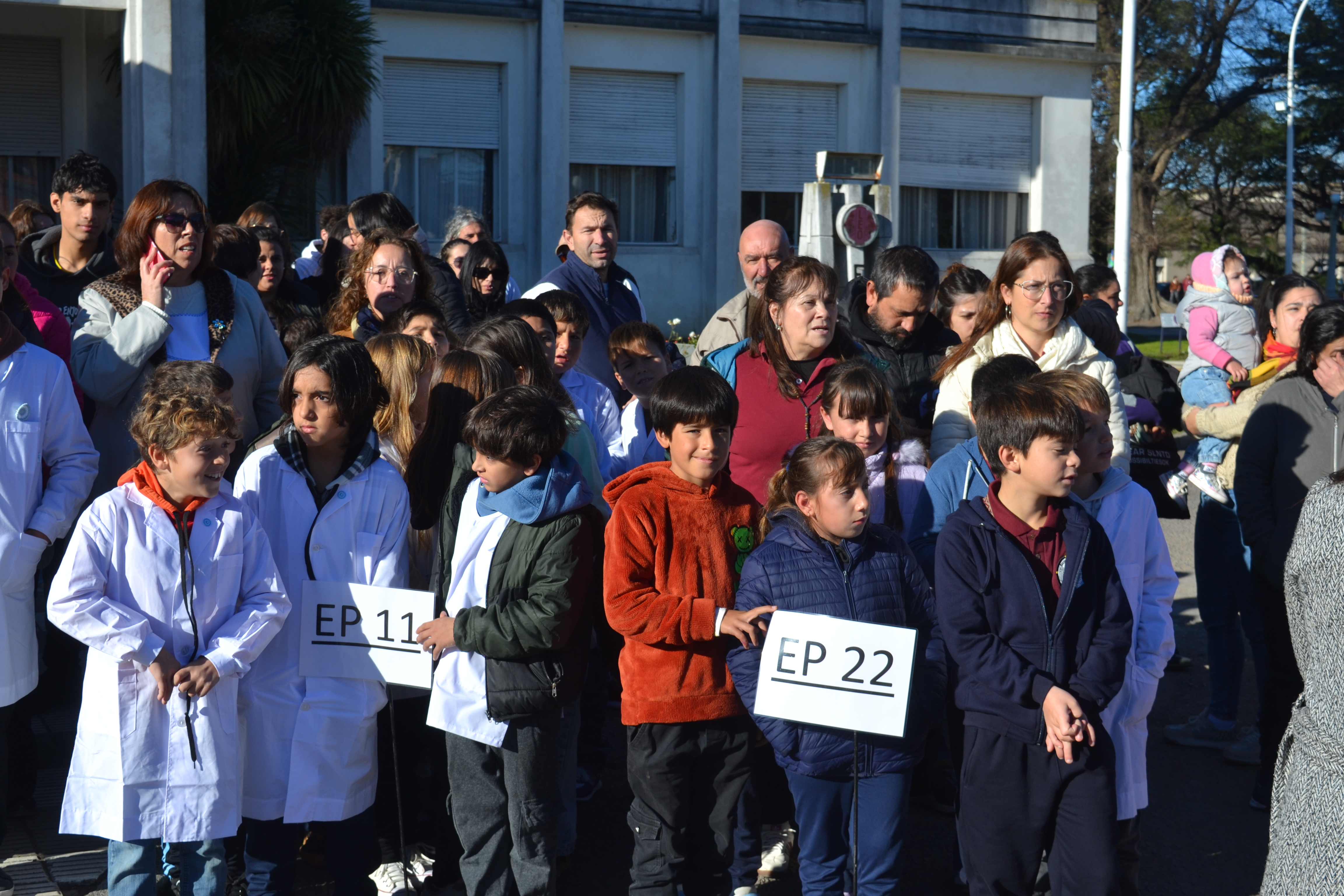  Más de 390 alumnos de cuarto año realizaron la Promesa de Lealtad a la Bandera