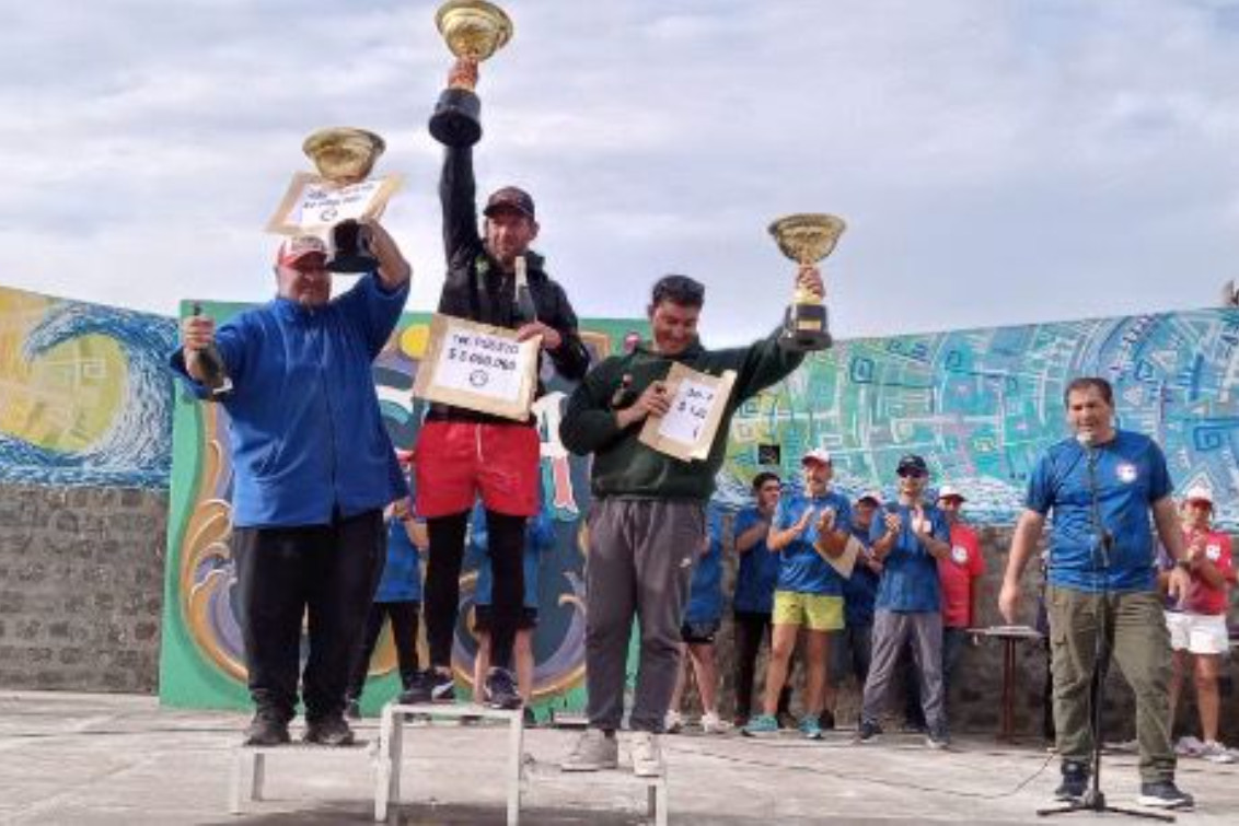  Matías Rinaldi de Laprida ganó las “6 horas de pesca” en Reta