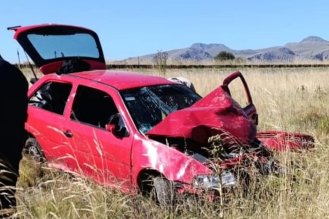 Siniestro vial en el acceso secundario de Villa Ventana