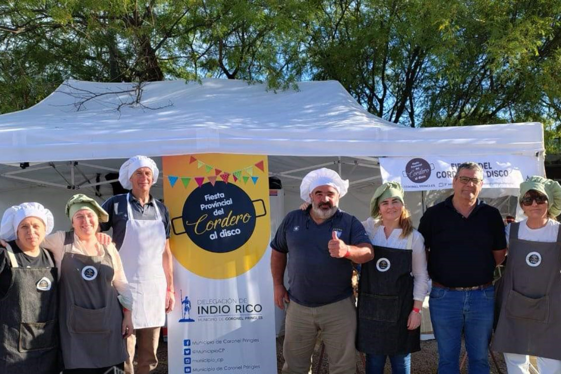Indio Rico presente en el Primer Encuentro de Fiestas Gastronómicas del Sudoeste Bonaerense