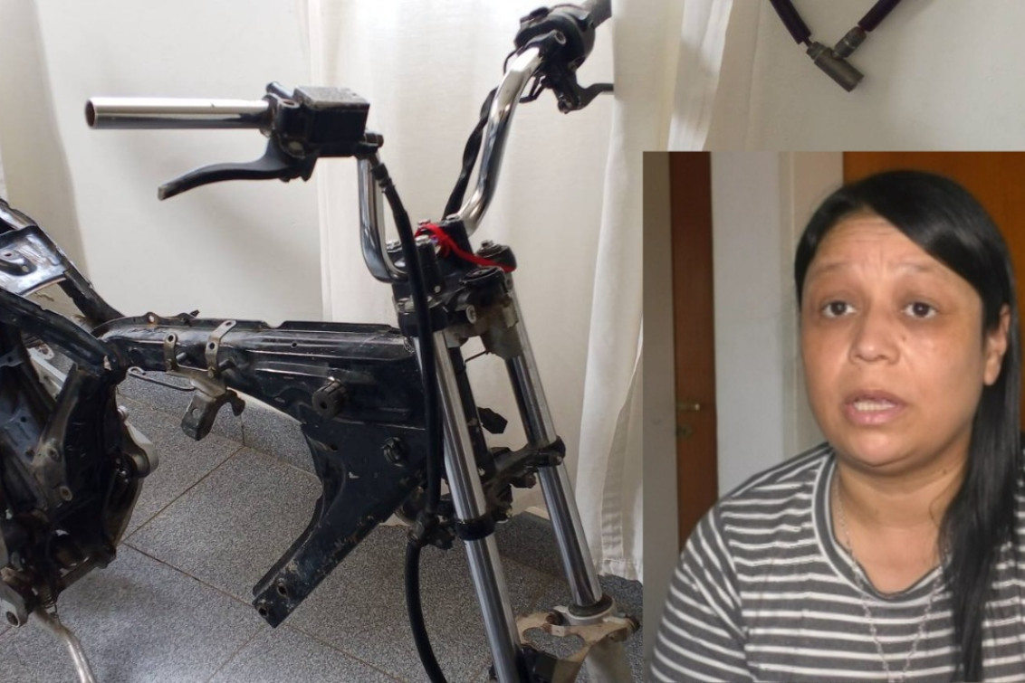   “Nos tomaron el pelo”: el duro reclamo de una madre tras el robo y hallazgo de la moto de su hijo
