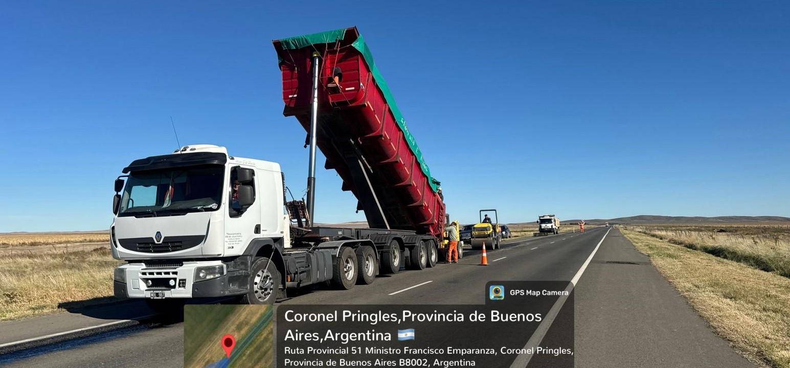 Máxima precaución: avanzan las tareas de reparación en la ruta 51 y se multiplican los controles