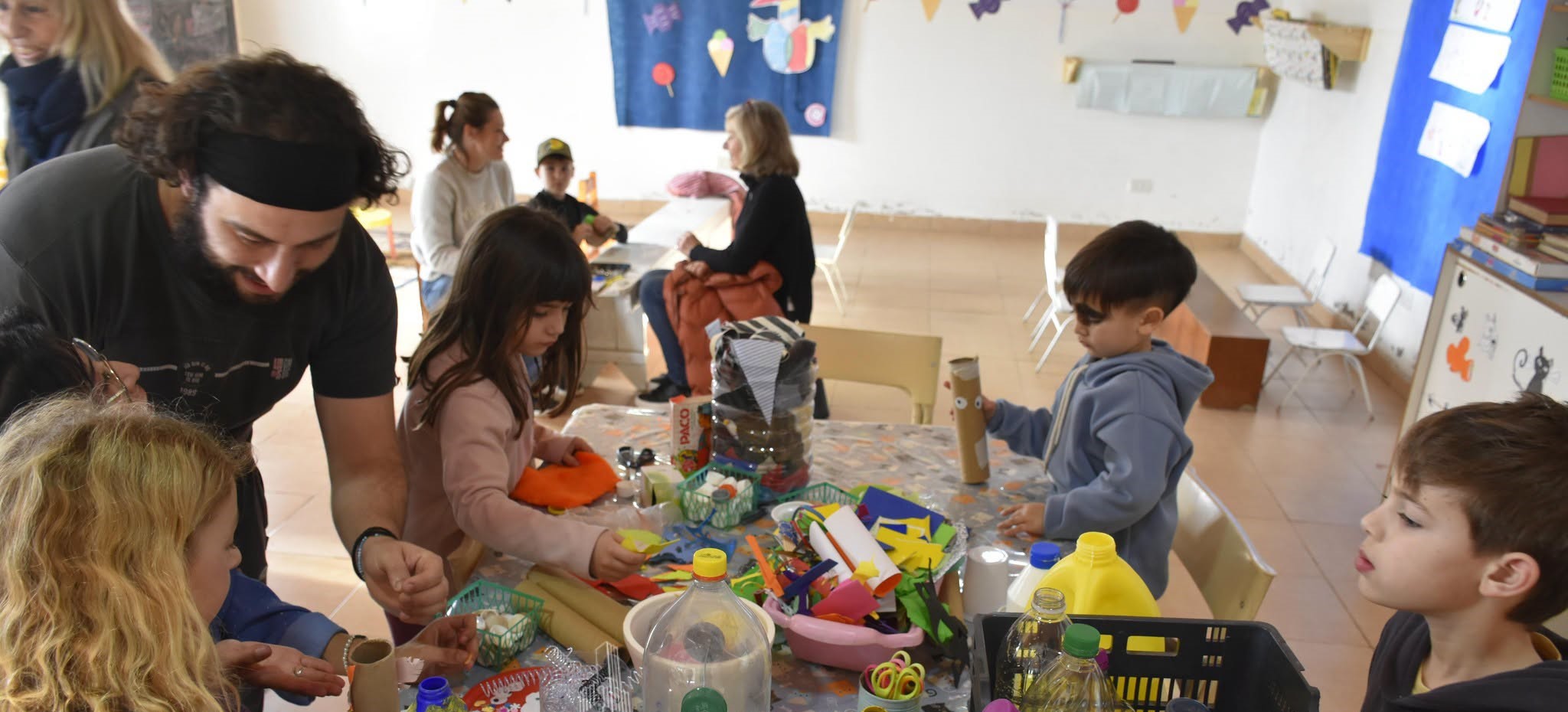 Creatividad y reciclaje se unieron en una nueva jornada en “Jugarte”