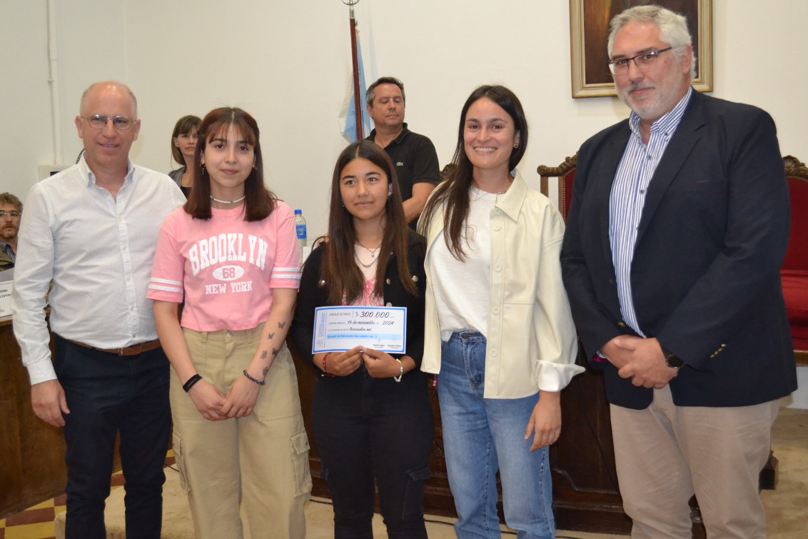  La Secundaria N° 5 obtuvo el primer premio en el Concejo Deliberante Estudiantil