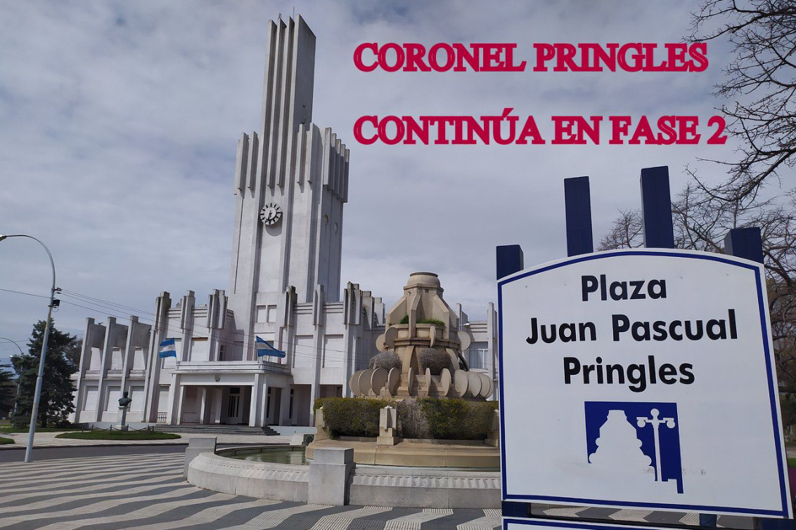 Provincia ratificó la continuidad de Coronel Pringles  en Fase 2