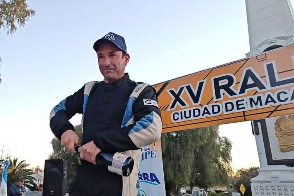   Esteban Domínguez ganó el Rally de Macachín y varios pilotos pringlenses hicieron podio