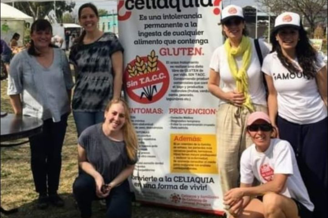 Encuentro en Plaza Juan Pascual Pringles para Concientización sobre la Celiaquía