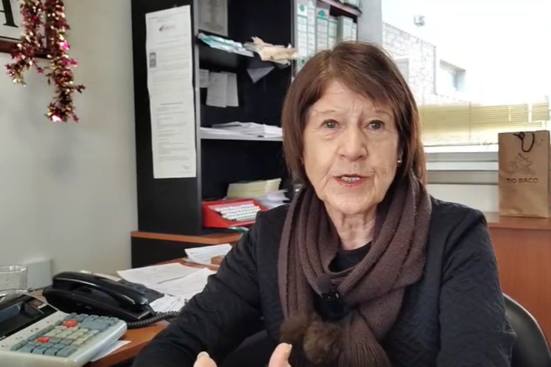  Cristina Pipo, más de tres décadas como secretaria en “Automotores Avenida”