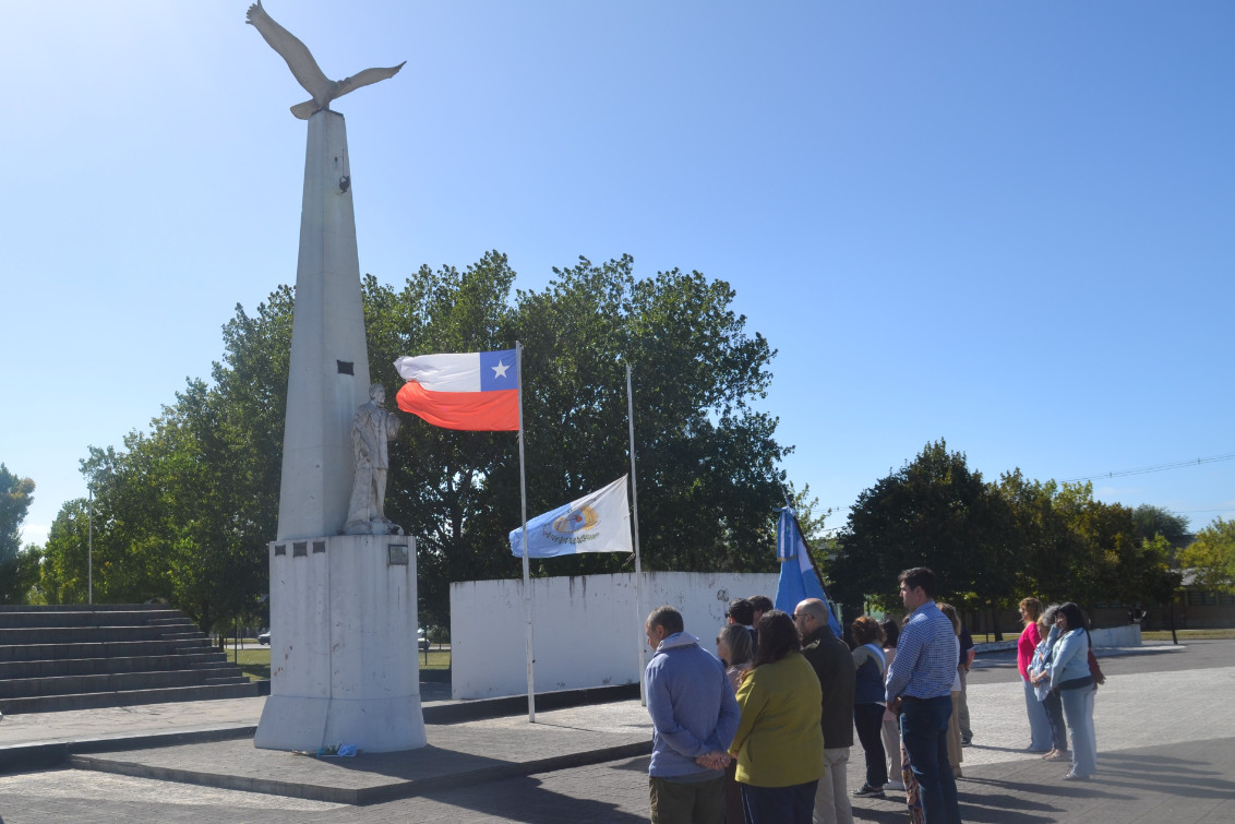  Coronel Pringles homenajeó al General San Martín en el 248° aniversario de su nacimiento
