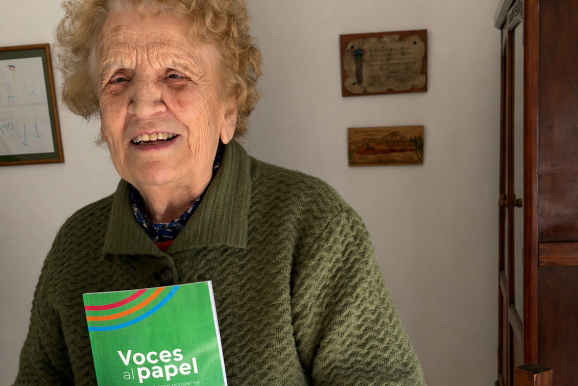Un gesto que emociona: Delia Subijana cedió su premio a un alumno pringlense