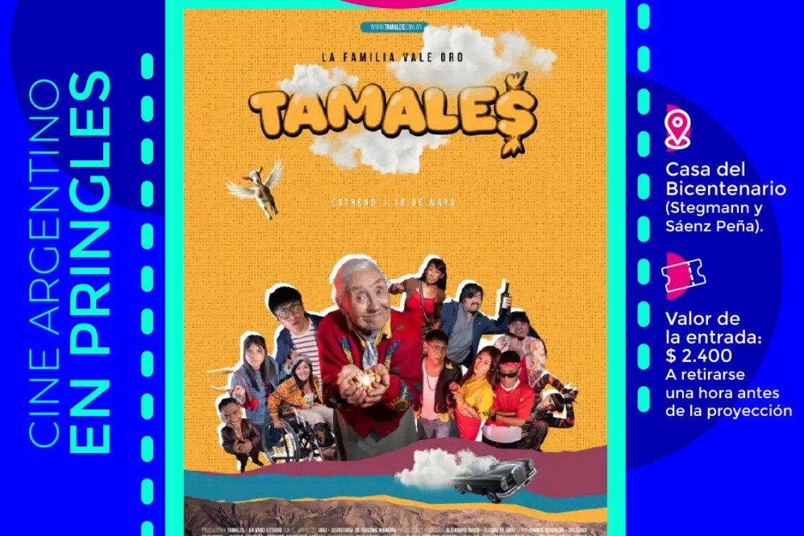 ESTE VIERNES CINE INCAA EN LA CASA DEL BICENTENARIO: SE PROYECTA “TAMALES”