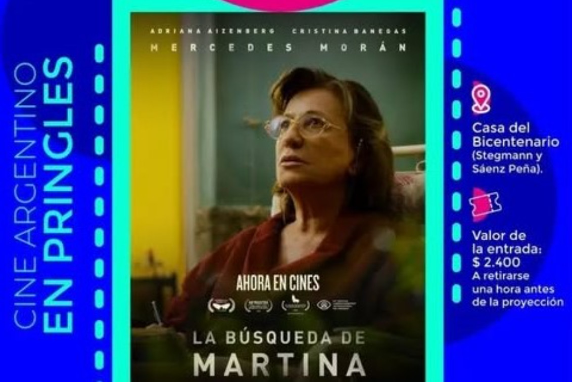 Cine para reflexionar: “La búsqueda de Martina” se proyecta en la Casa del Bicentenario