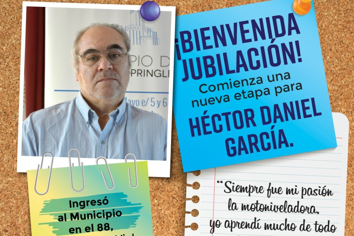  Héctor Daniel García cerró una extensa etapa en el Parque Vial y comienza su merecido descanso