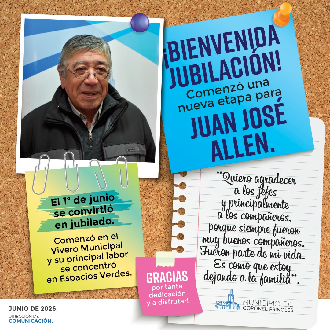   Comenzó una nueva etapa para Juan José Allen