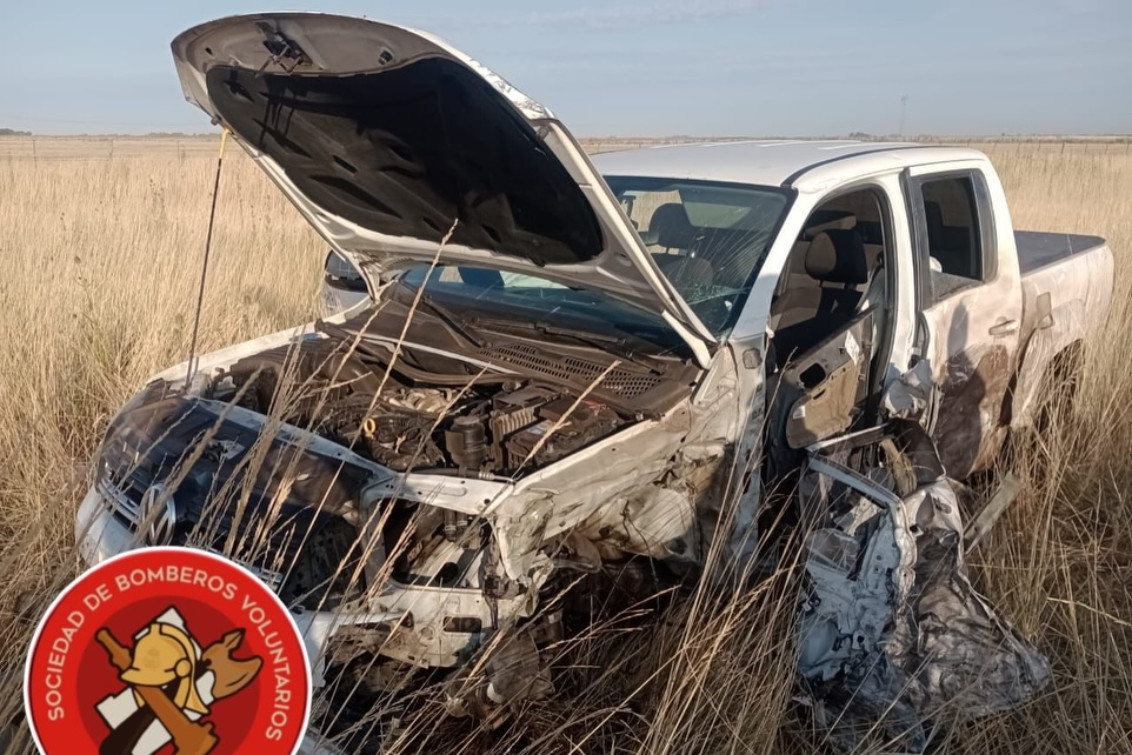  Accidente en Ruta 51: Tres personas trasladadas al hospital de Laprida