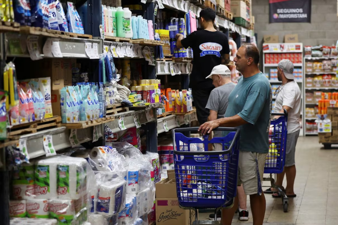 La inflación de marzo fue de 3,4% y acumuló 9,4% en los primeros tres meses del año