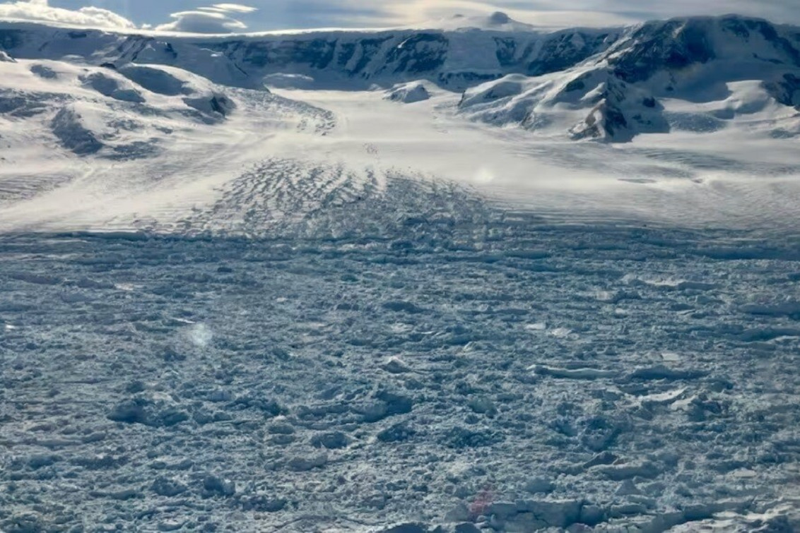 Preocupación por un glaciar de la Antártida que se desintegró a una velocidad casi inédita  