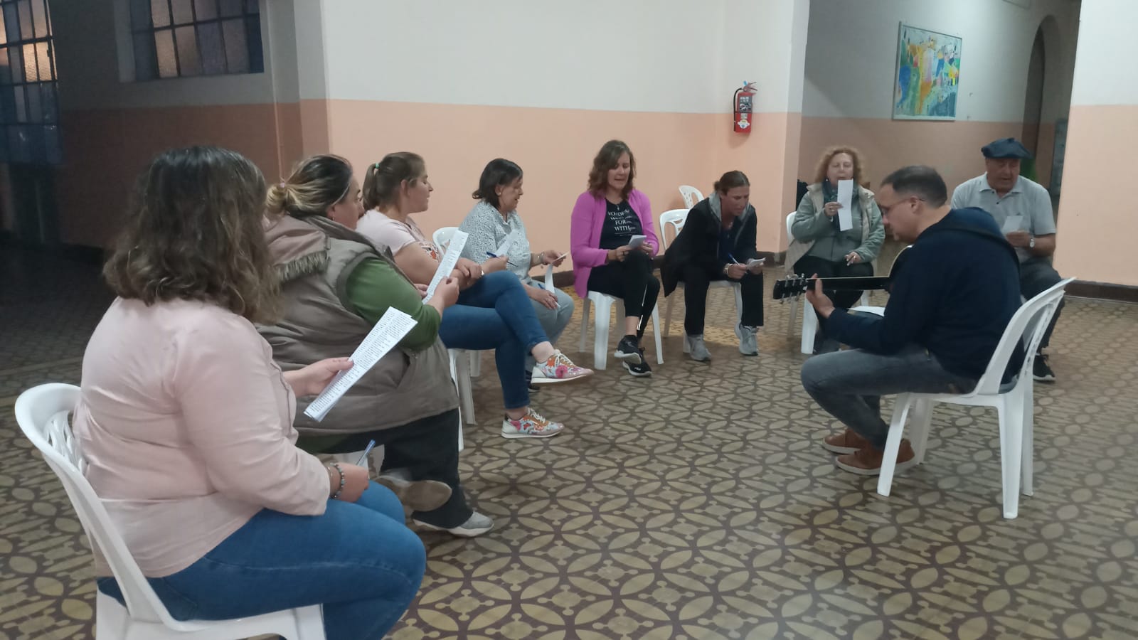 Encuentro del día de la bandera