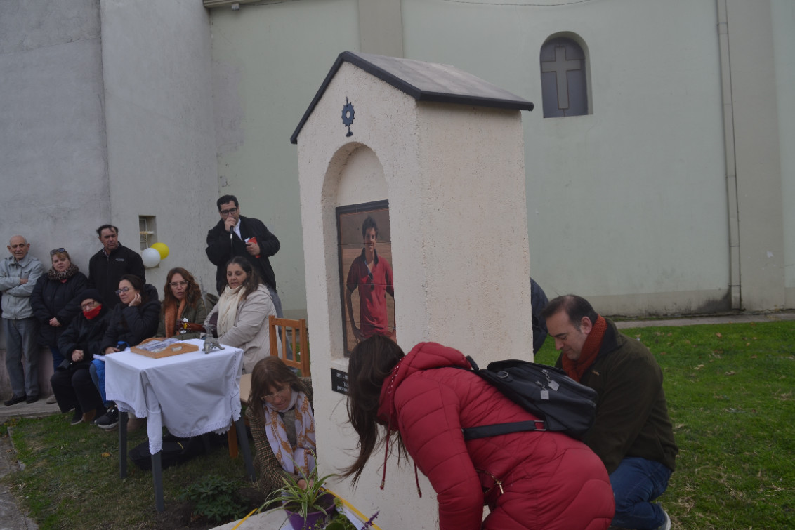  Coronel Pringles inauguró la ermita de Carlo Acutis, el joven que inspira a nuevas generaciones
