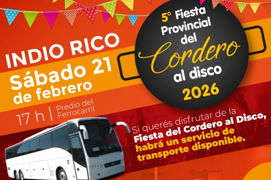 MICRO DESDE PRINGLES A LA FIESTA DEL CORDERO AL DISCO POR $10.000